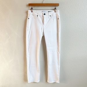 Parker Smith Straight Leg White Jeans Women’s Size 4/27